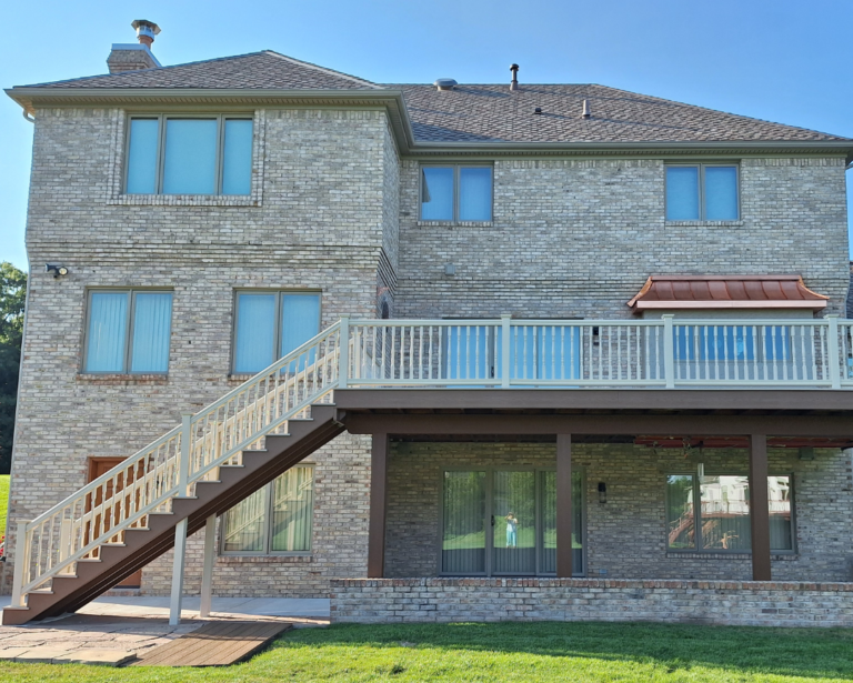 full deck in color saddlestone
